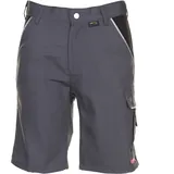 Planam Canvas 320 Shorts grau/schwarz