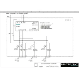 Doktorvolt Stromverteiler pTD-S 32A 2x230V 3P Zähler mit SIEMENS und MENNEKES Doktorvolt DV-4791-D
