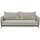 Innovation Living Schlafsofa Polyester 3-Sitzer Beige