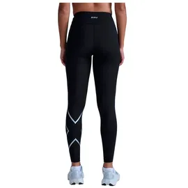 2XU Core Compression Leggings Mit Hoher Taille Black/Silver XS