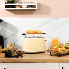 Cecotec Toast&Taste 1000 Retro Double Beige