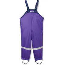 Playshoes Regenlatzhose Textilfutter Wind- Und Wasserdichte Regenhose Regenbekleidung, Lila, 116