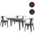 MCW Esszimmer-Set grau