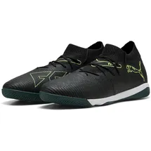 Puma Future 8 Match IT Fußballschuh, Black-Fizzy Light-Green Terrain, 39 EU, Puma Black Fizzy Light Green Terrain, 39 EU