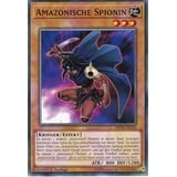 MP18-DE165 - Amazonische Spionin - Common - DE - im Set mit Ultrapro Toploader - Yugioh