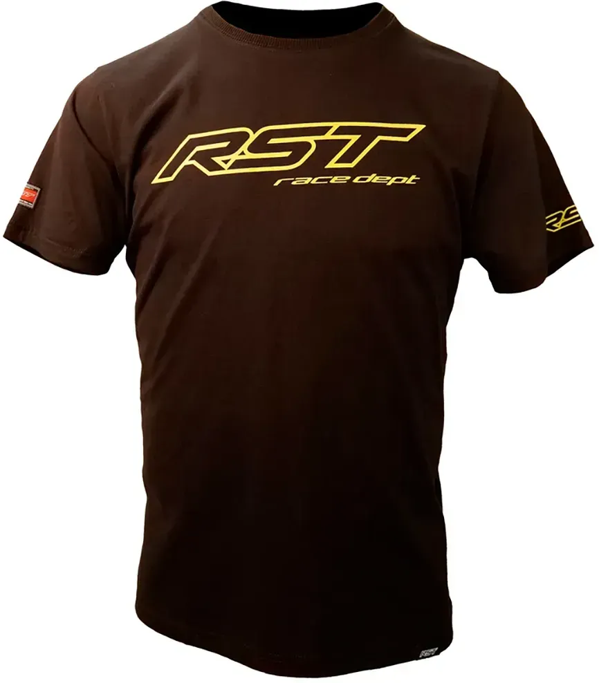 Rst Race Dept Logo Kurzarm-t-shirt - Fluo Yellow - 2XL