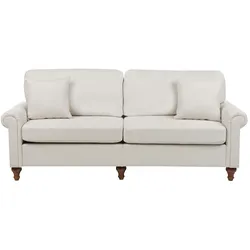 3-Sitzer Sofa hellbeige GINNERUP