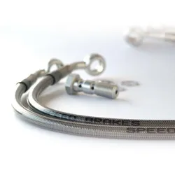 TECNIUM Luftfahrtschlauch SPEEDBRAKES Edelstahl/Titan-Armatur