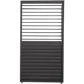 BEST Freizeitmöbel Shutter Wand 300 cm anthrazit