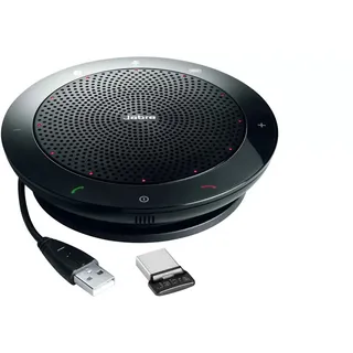 JABRA Speak 510+ MS (inkl. Link 370 Mini USB Adapter) Konferenzlautsprecher Bluetooth®, USB-A (USB