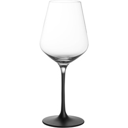 Villeroy & Boch Gläserset - Weißwein Manufacture 4tlg. Kristall, Kristalloptik Schwarz