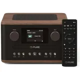 Pure Classic C-D4 Digitalradio Coffee Brown/Walnut EU/UK