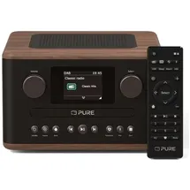 Pure Classic C-D4 Digitalradio Coffee Brown/Walnut EU/UK