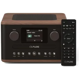 Pure Classic C-D4 Digitalradio Coffee Brown/Walnut EU/UK