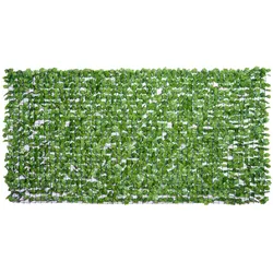 Outsunny künstliche Buchsbaumhecke PE, Gewebe