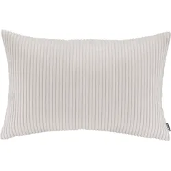 Dekokissen H.O.C.K. "Corduroy", beige (beige, natur, cord), B:40cm H:10cm L:60cm, Polyester, Dekokissen_Sitzkissen_Kissenhüllen, weiches Cord