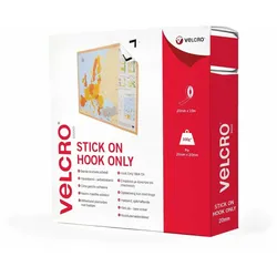 VELCRO Stick On - Selbsthaftender Klettverschluss (nur Haken)