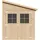 TIMBELA Anbau-Gartenhaus 2,97 x 2,00 m Natur