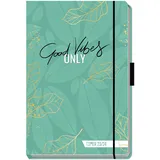 trotsch Trötsch Schülerkalender Specials mit Gummiband und Stifthalter Good Vibes 23/24