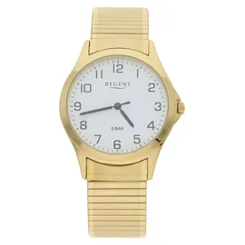 REGENT Armbanduhr Regent Zugarmband gold mittel (ca. 39mm) | Gr.: onesize