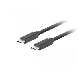 LANBERG USB-C auf USB-C 1,8 m Schwarz