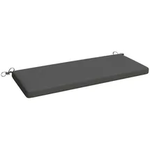 Outsunny Bankauflage 110 x 46 x 6,5 cm Dunkelgrau 1 St.