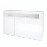 Vladon Sideboard 155 x 92 x 40 cm Weiß