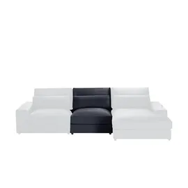 Sofa.de Element Branna ¦ grau ¦ Maße (cm): B: 90 H: 88 T: 120.0