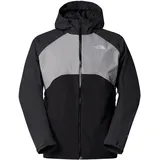 The North Face Herren Stratos Regenjacke - XL - Black/Meld Grey/ASP
