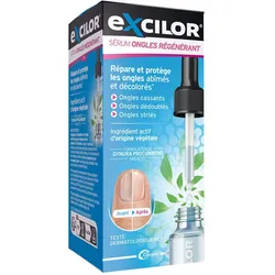 Excilor - Regenerierendes Nagelserum - Repariert und schützt geschädigte und verfärbte Nägel - Patentierte Formel - Aktive Inhaltsstoffe pflanzlichen Ursprungs - Dermatologisch getestet