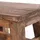 DESIGN DELIGHTS Hocker Monte Holz 30 x 21 x 20 cm Beige