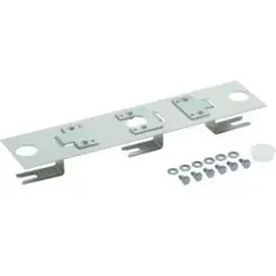 Hager LVZ00DA100-185 Doppeladapter LV für Montage der Größe 00/100 auf 185mm Sammelschienenabdstand.Doppeladapter für die Montage der Größe