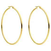 Purelei Creolen Hoops gold Edelstahl 63mm