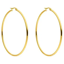 Purelei Creolen Hoops gold Edelstahl 63mm
