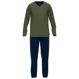 Tom Tailor Pyjama in Grün/Dunkelblau | Gr.: L