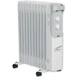 LTC Ölradiator 2500 W Grau/Weiß