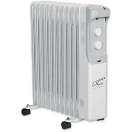 LTC Ölradiator 2500 W Grau/Weiß
