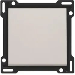 Niko Züblin 102-61105 Abdeckung für elektronischen Einfach Schalter oder Taster, light grey 10261105