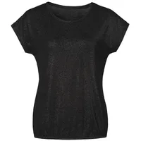 VIVANCE Rundhalsshirt Damen schwarz Gr.36/38