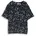 Bluse mit Muster Blau S