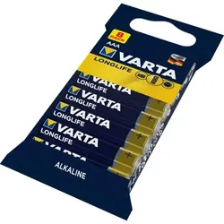 Batterie Longlife AAA, 8-er Folie