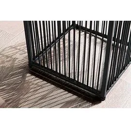 Wohnling Pflanzenständer 25 x 50 cm Schwarz