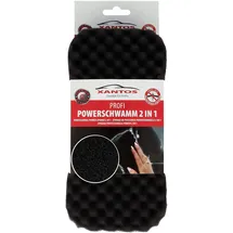 Xantos AutoSchwamm - Multischwamm 2in1 für die Auto Reinigung | großer Schwamm zur Autopflege | Profi Auto Schwamm zum waschen und reinigen | Lackschonend und Kratzerfrei, Schwarz, 697