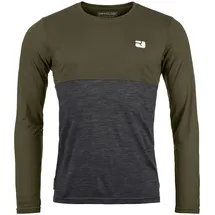 Ortovox Herren 150 Cool Logo Longsleeve (Größe XL, oliv)