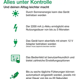 WAGNER green Solar Futterautomat 6 Liter