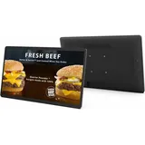 Allnet High Performance Display 35,60cm (14"), Android 12, RK3588, NFC, PoE, HDMI In, Farbe schwarz (14", 32 GB, Schwarz), Tablet, Schwarz