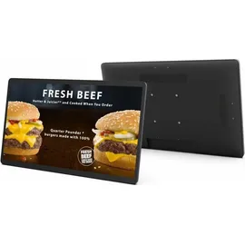 Allnet High Performance Display 35,60cm (14"), Android 12, RK3588, NFC, PoE, HDMI In, Farbe schwarz (14", 32 GB, Schwarz), Tablet, Schwarz