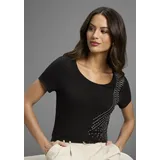 LAURA SCOTT T-Shirt in schwarz | Gr.: 36/38,