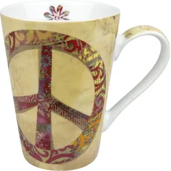 Könitz Porzellan Becher, Peace