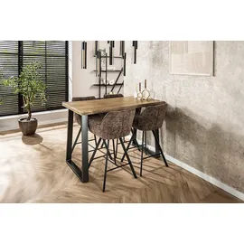 KAWOLA Bartisch FINA 60 x 120 cm Braun